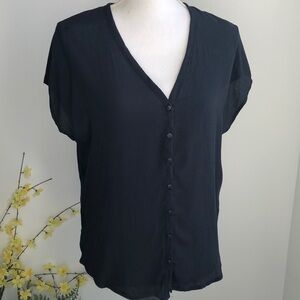 Gentle Fawn navy blue top